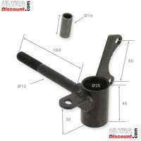 fusee de roue avant gauche mini quad Bilder 1