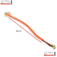 Cable d'alimentation baterie (36cm) pour Citycoco - Orange fluo Bilder 1 Cable d'alimentation baterie (36cm) pour Citycoco - Orange fluo Bilder 1
