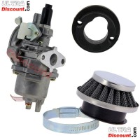 Kit carburateur 12mm pour pocket moto (Alu) Bilder 1 Kit carburateur 12mm pour pocket moto (Alu) Bilder 1