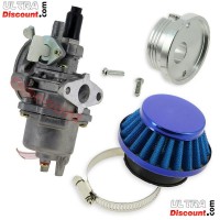 Kit carburateur 12mm pour pocket Bike Nitro (Bleu) Bilder 1