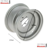 Jante avant de Quad Shineray 200cc STIIE - B (19 - 7.00-8) Bilder 1 Jante avant de Quad Shineray 200cc STIIE - B (19 - 7.00-8) Bilder 1