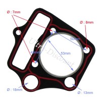 Pochette de joints pour moteur dirt bike 110cc 1P52FMH 52.4mm Bilder 1 Pochette de joints pour moteur dirt bike 110cc 1P52FMH 52.4mm Bilder 1