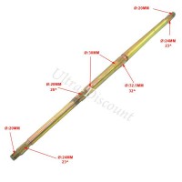 Arbre de transmission Quad Shineray 200cc STIIE ( 30 mm ) Bilder 2