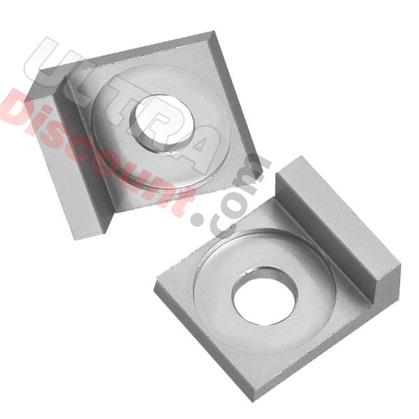 Tendeur de chaine carré Alu (12mm), Pieces Dirt Bike