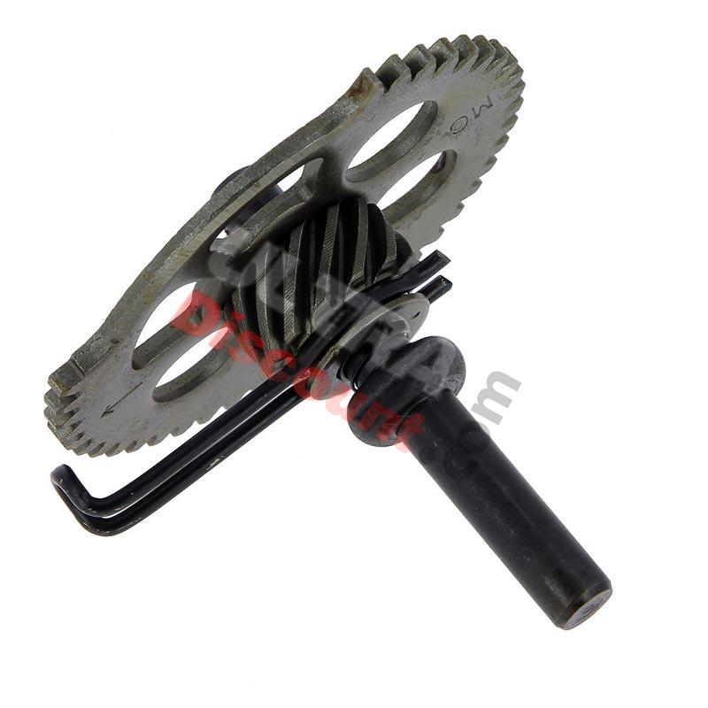 Arbre de Kick avec Pignon pour Scooters Jonway 125cc (YY125T), Pièces Scooter Jonway Arbre de Kick avec Pignon pour Scooters Jonway 125cc (YY125T), Pièces Scooter Jonway