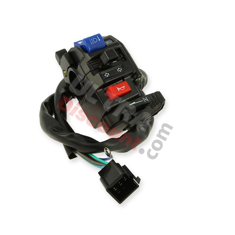 Commodo Gauche pour quad Shineray 250cc STXE, Pièces Shineray 250 STXE Commodo Gauche pour quad Shineray 250cc STXE, Pièces Shineray 250 STXE