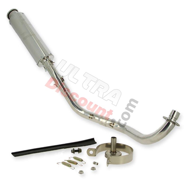 Pot d'échappement chromé Monkey Gorilla 125, Pièces Skymini Monkey - Gorilla