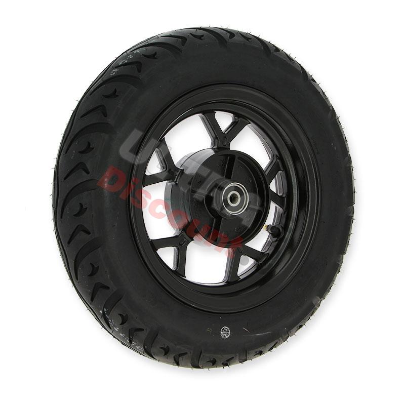 Roue Arrière Complète 3.50-10 Noire pour Skyteam Skymini (Euro4 et Euro5), Pièces Monkey - Gorilla