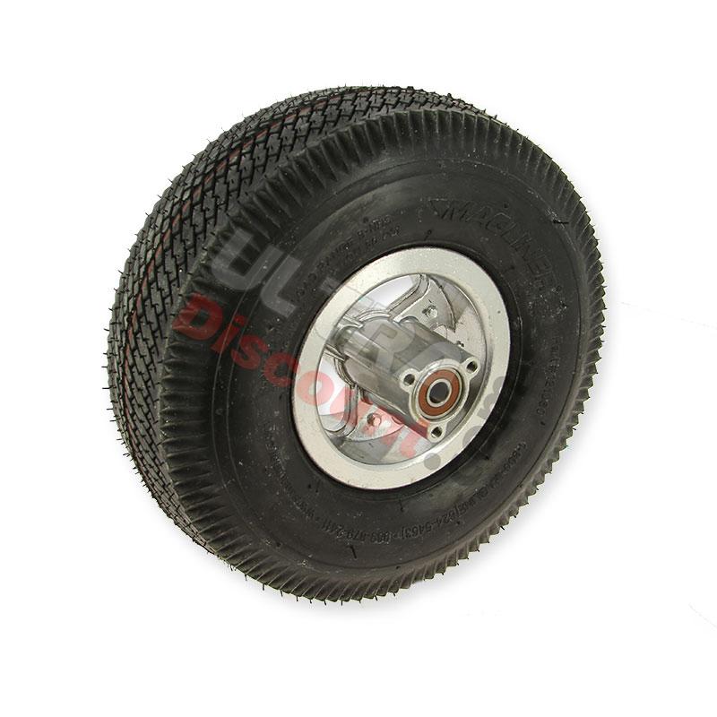 Roue avant complète 4.10/3.50-4 pour trottinette thermique, Pièces trottinette thermique Roue avant complète 4.10/3.50-4 pour trottinette thermique, Pièces trottinette thermique