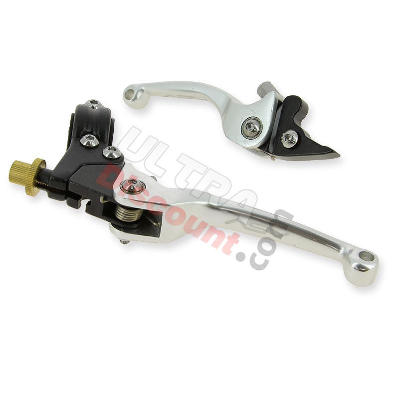 Paire de levier Dirt Bike en aluminium UD Racing ( Alu type2 ), Pieces Dirt Bike