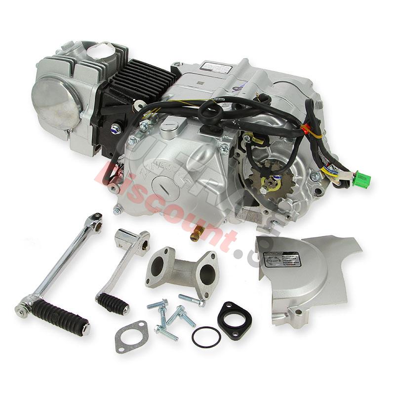 Moteur dirt bike 125cc Zongshen demarreur electrique 154FMI-4, Pieces Dirt Bike