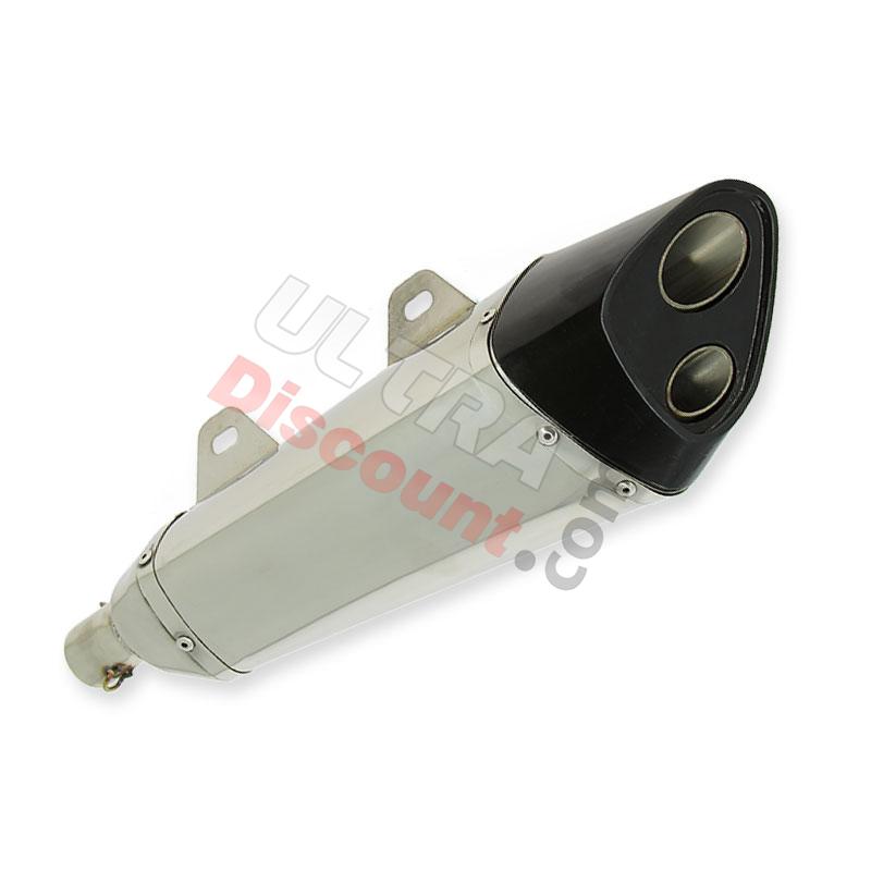 Silencieux d'échappement gauche Spy Racing 350cc F3 (type2), Pièces Quad SPY350F3