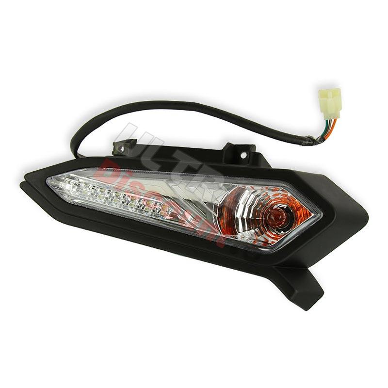 Clignotant avant gauche pour Bashan 250cc BS250AS-43, Bashan 250cc BS250AS-43