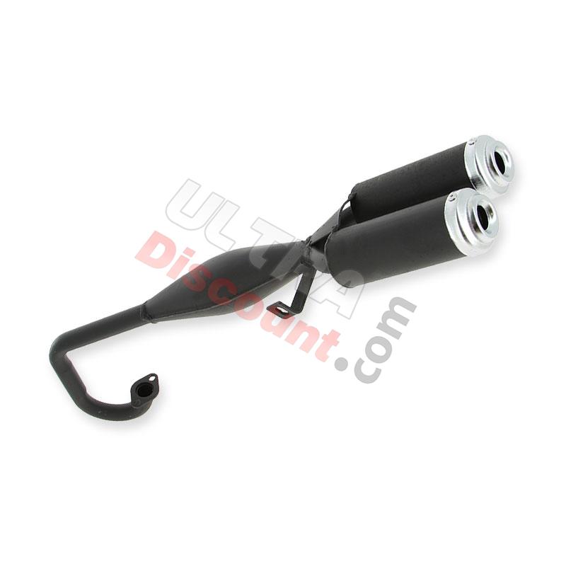 Pot d'échappement double sorties Pocket Bike (type2), Pièces Pocket Supermotard