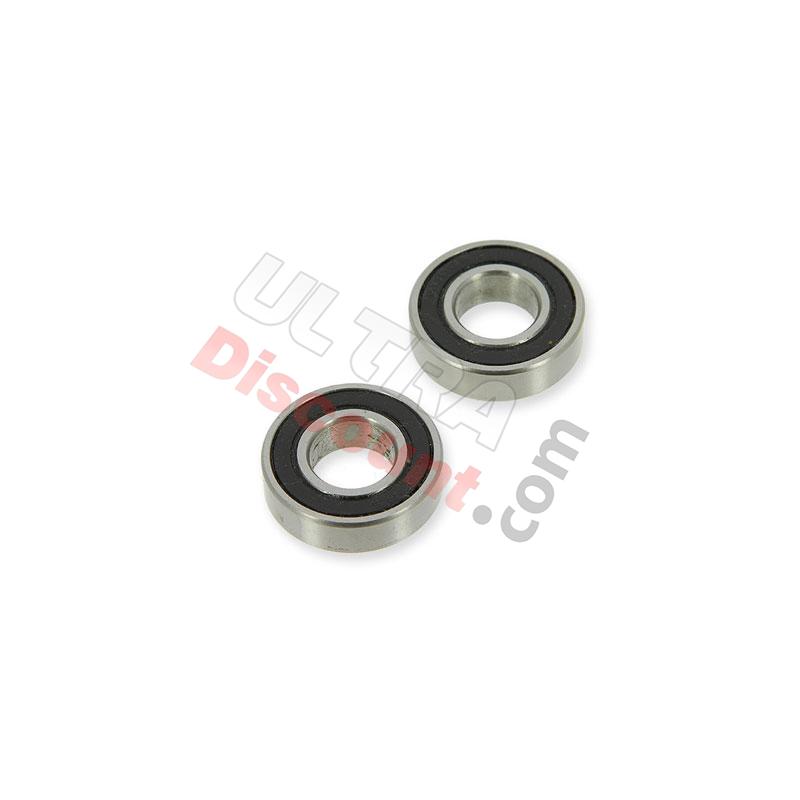 Lot de 2 roulements de fusée pour Go-Kart (6900RS), Pièces SpeedKart GoKart