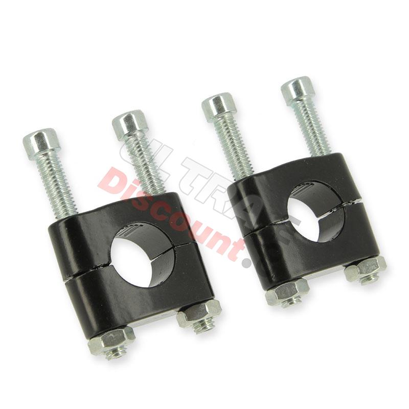 Pontet de direction + vis pour Dirt Bike (Noir), Pieces Dirt Bike Pontet de direction + vis pour Dirt Bike (Noir), Pieces Dirt Bike