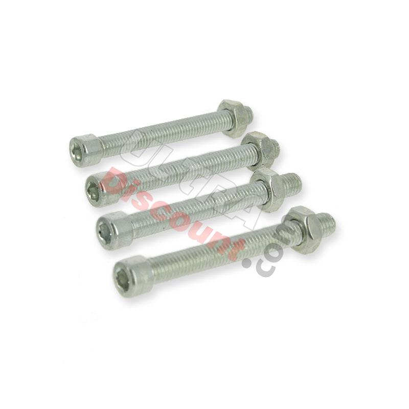 4 vis 70mm de Pontet de direction pour Dirt Bike, Pieces Dirt Bike