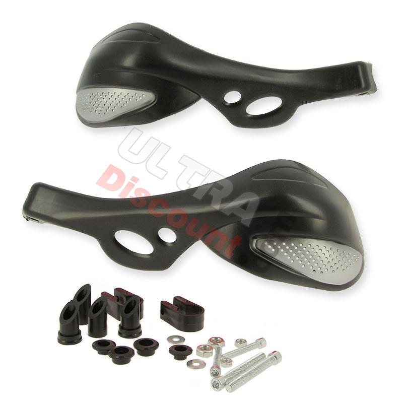 Protection de main Noire-Gris, Pieces Dirt Bike Protection de main Noire-Gris, Pieces Dirt Bike