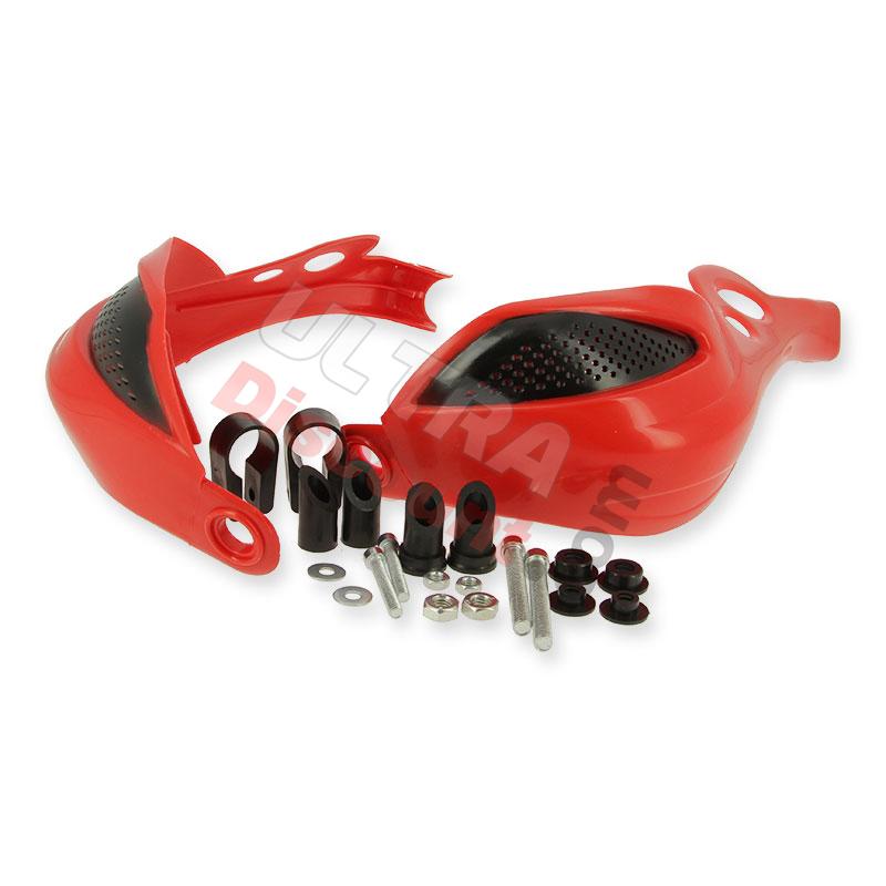 Protection de main Rouge et noir pour Quad électrique CRZ, Pièces Quad électrique CRZ Protection de main Rouge et noir pour Quad électrique CRZ, Pièces Quad électrique CRZ