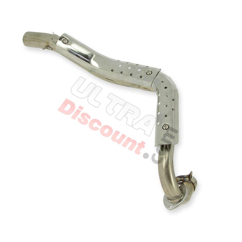 Tube d'échappement chromé Skyteam Skymax 50cc, Pièces Dax Skymax