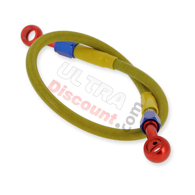 flexible de frein 50cm (Jaune), Pieces Dirt Bike flexible de frein 50cm (Jaune), Pieces Dirt Bike