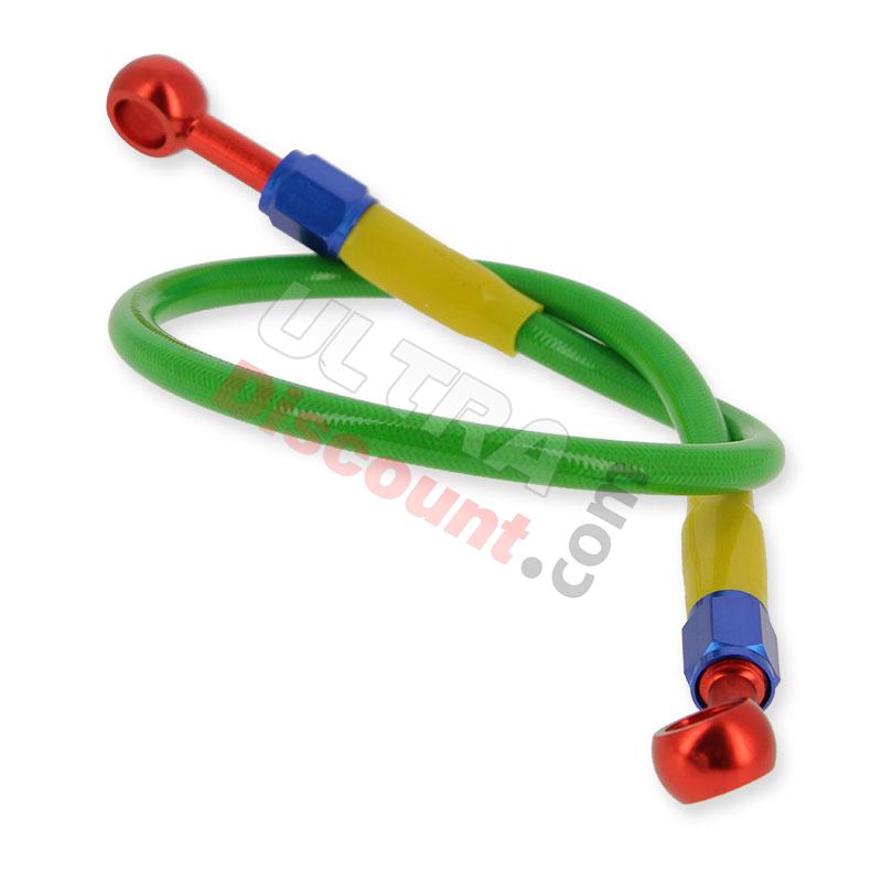 flexible de frein 50cm (Vert), Pieces Dirt Bike flexible de frein 50cm (Vert), Pieces Dirt Bike