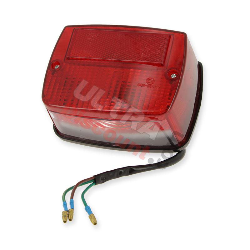 Feu arrière Citycoco Rouge (type2), Pièces Citycoco