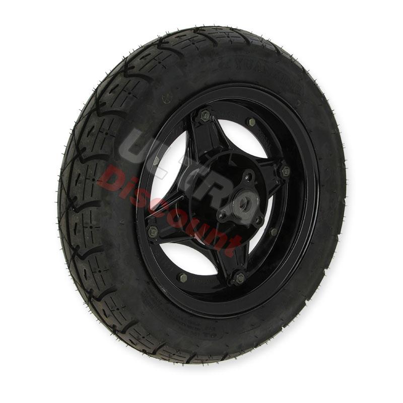 Roue Avant Complète 3.50-10 pour Dax Skymax (Noir), Pièces Dax Skymax Roue Avant Complète 3.50-10 pour Dax Skymax (Noir), Pièces Dax Skymax
