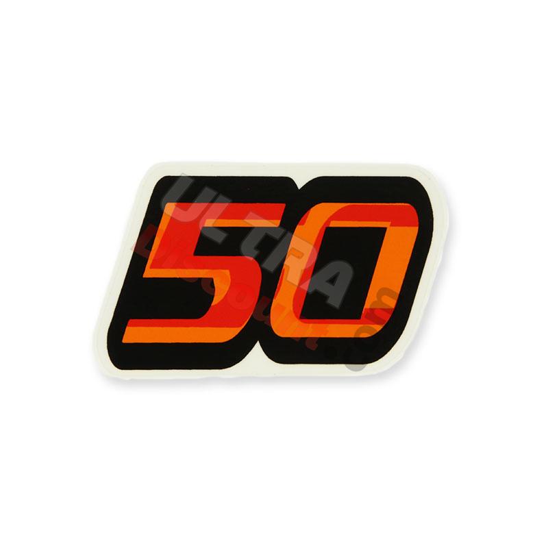 Autocollant 50cc pour Trex (orange-noir), Pièces Trex Skyteam