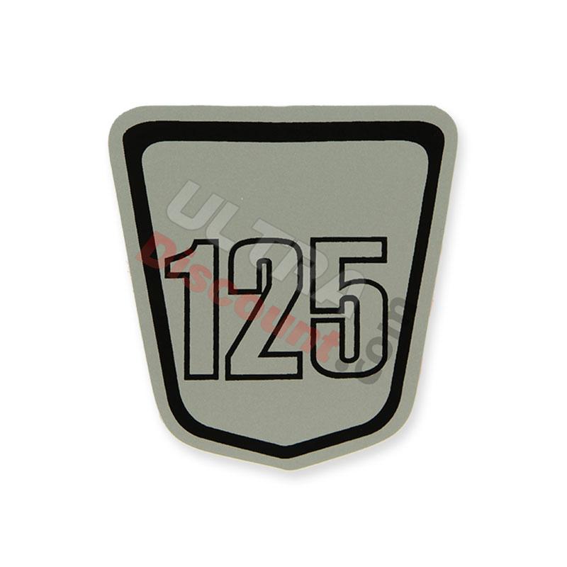 Autocollant 125cc pour Skymax (gris-noir), Pièces Dax Skymax Autocollant 125cc pour Skymax (gris-noir), Pièces Dax Skymax