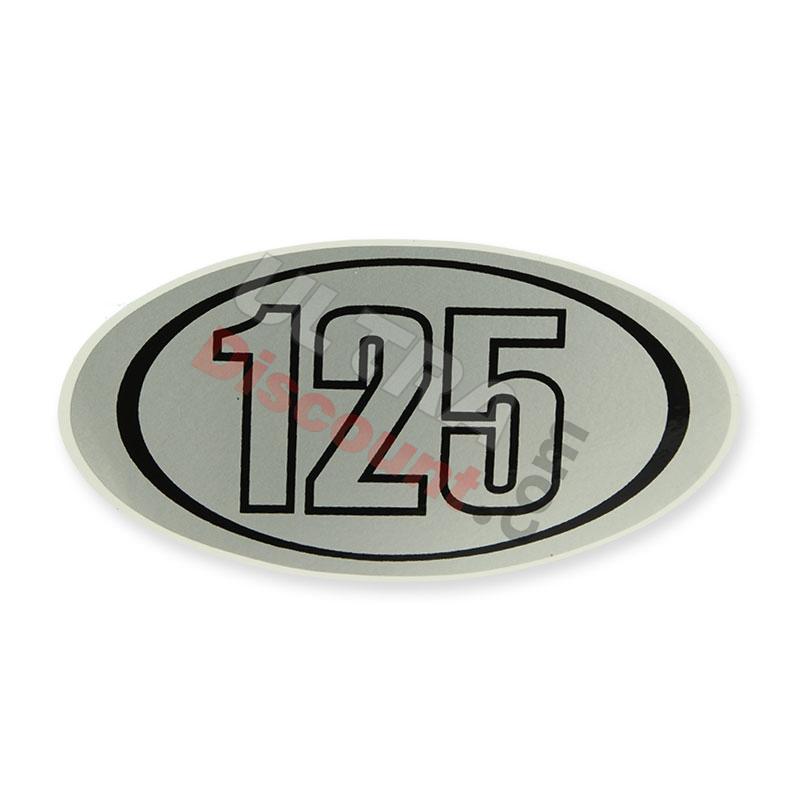 Autocollant 125cc pour Skymini (gris-noir), Pièces Skymini Monkey - Gorilla