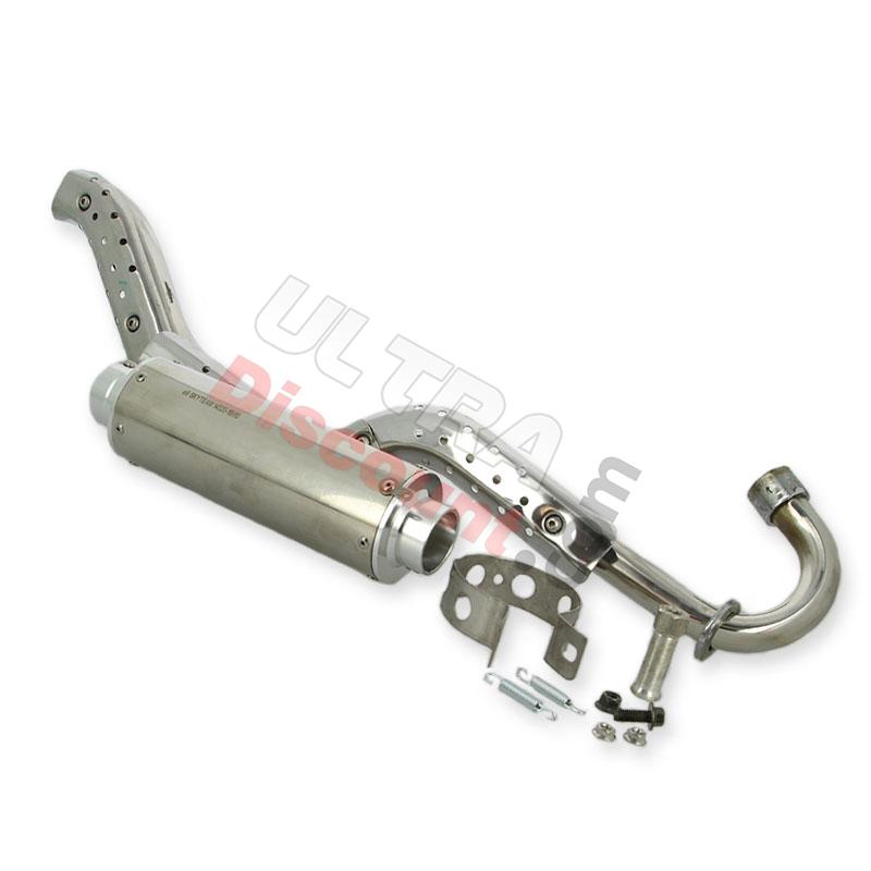 Pot d'échappement chromé Skyteam Cobra 125cc, Pièces Cobra Skyteam