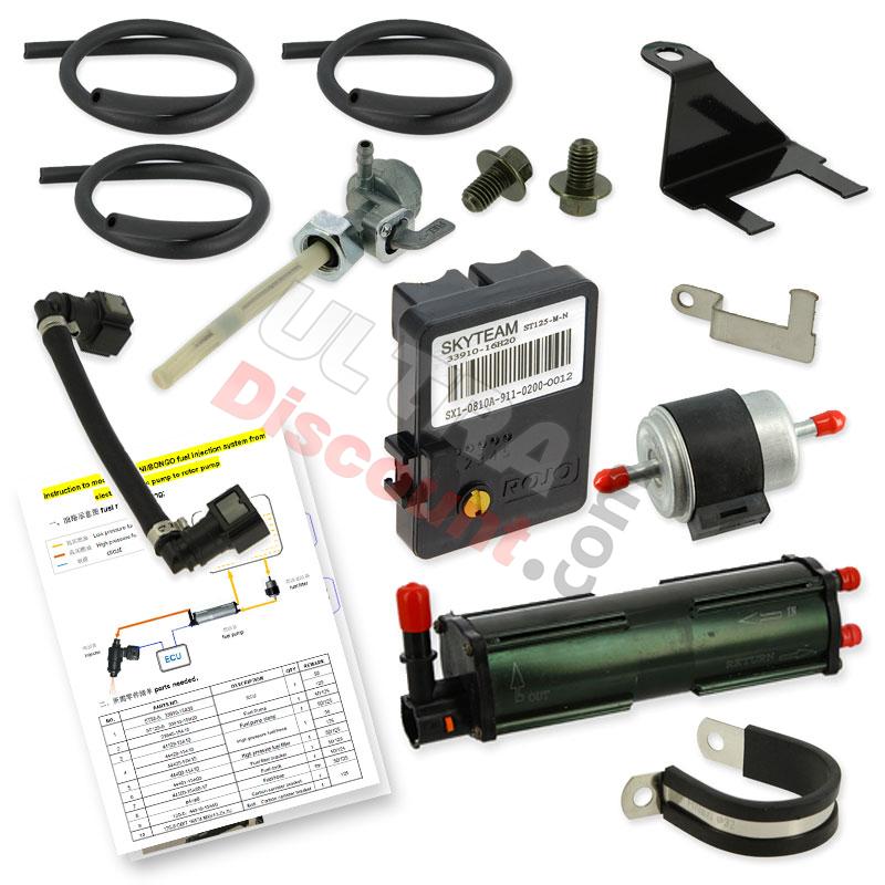 Kit Conversion pompe à rotor pour Skyteam Skymini 125cc avant 09-2018, Pièces Monkey - Gorilla Kit Conversion pompe à rotor pour Skyteam Skymini 125cc avant 09-2018, Pièces Monkey - Gorilla