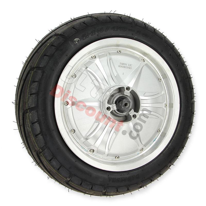 Roue Arrière complète pour Citycoco Shopper 1500w, pièces citycoco shopper M1P