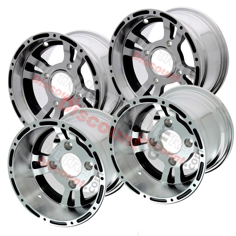 Lot de 4 jantes alu pour Quad Shineray 250 STXE, Pièces Shineray 250 STXE
