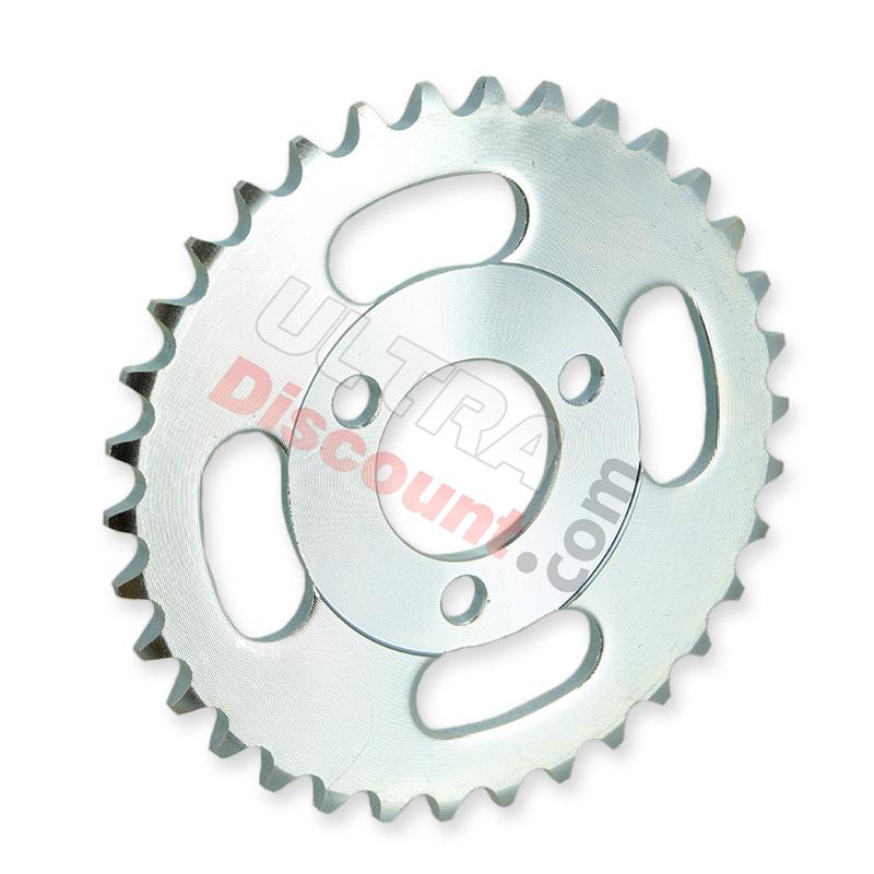 Couronne 34 dents pour Skymini Skyteam - Zinc blanc, Pièces Skymini Monkey - Gorilla