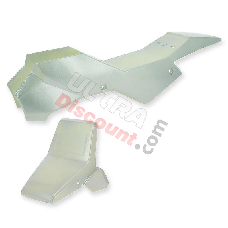 Carénage gris métal pour Pocket Supermotard Type1, Pièces Pocket Supermotard Carénage gris métal pour Pocket Supermotard Type1, Pièces Pocket Supermotard