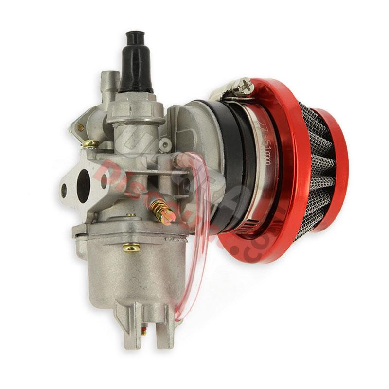 Kit carburateur 12mm pour pocket moto (rouge), Pièces pocket réplique R1