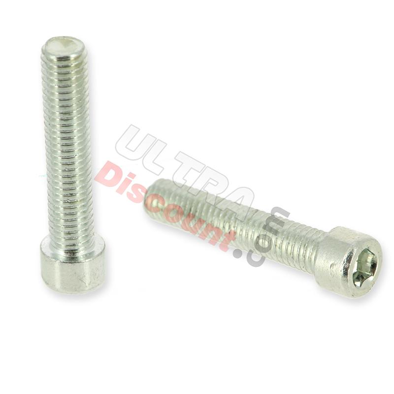 Paire de vis M8 38mm pour chassis Quad (chrome), Outillage et visserie