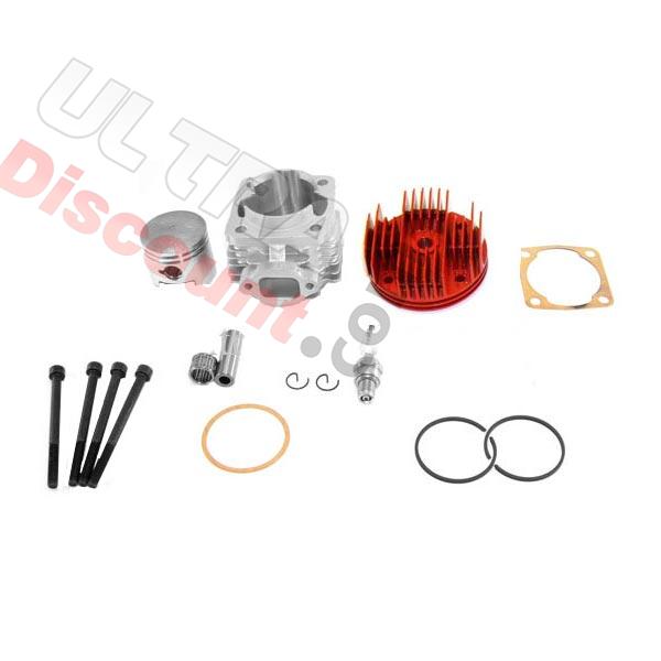 Kit 49cc pocket 4 transferts axe 10mm Rouge (Type A), Pièces Pocket Supermotard