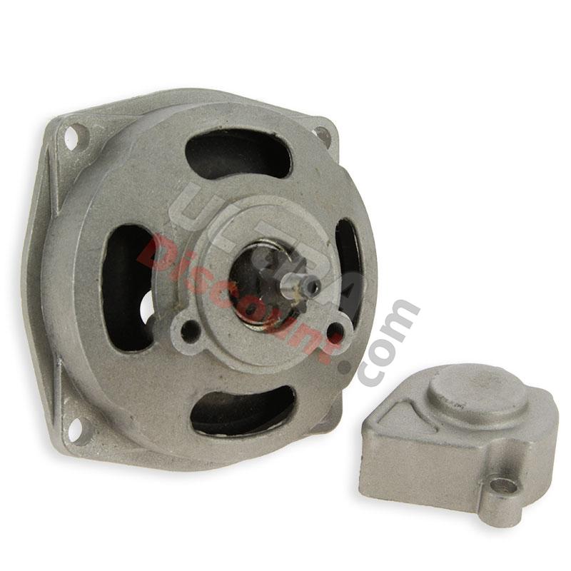 Cloche d'embrayage   capot    pignon 7 dents petit pas, Pièces Pocket Bike