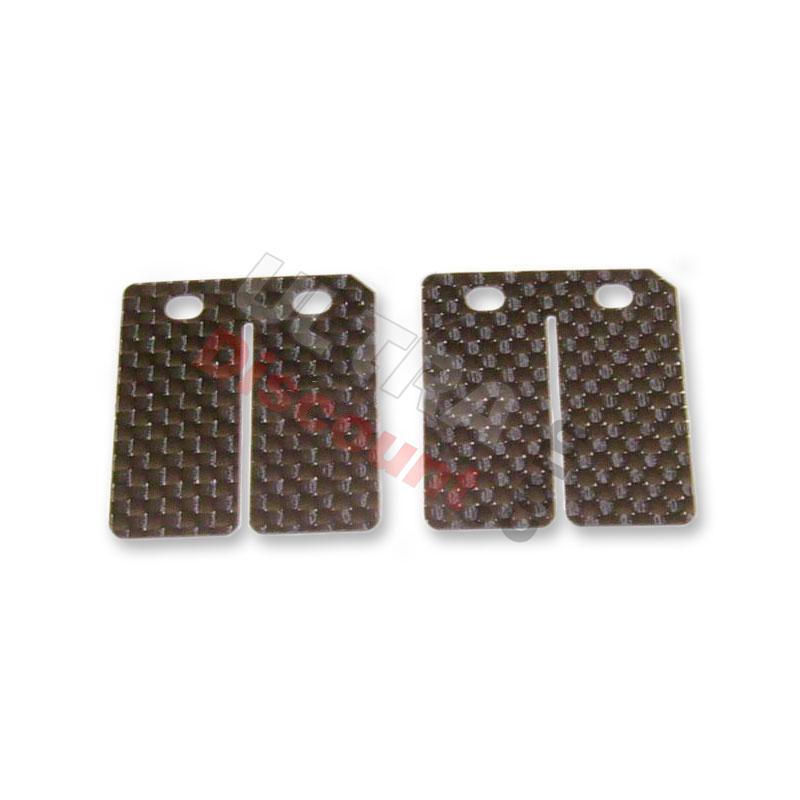 Paire de lamelle en Carbone polini type A, Pièces Polini 911 GP3