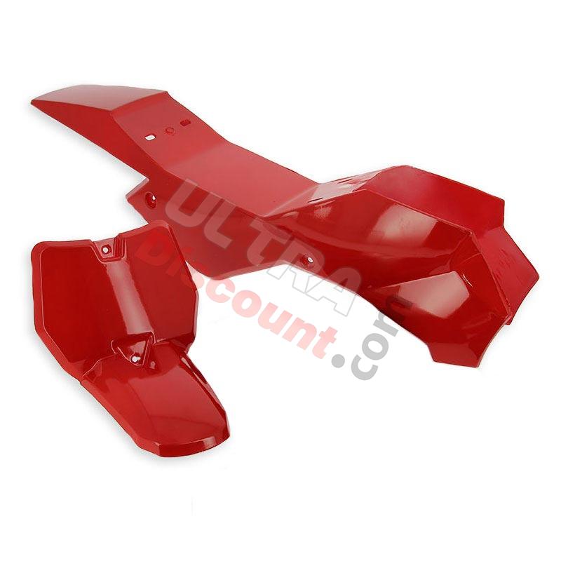 Carénage Rouge pour Pocket Quad Type1, Pieces pocket quad Carénage Rouge pour Pocket Quad Type1, Pieces pocket quad