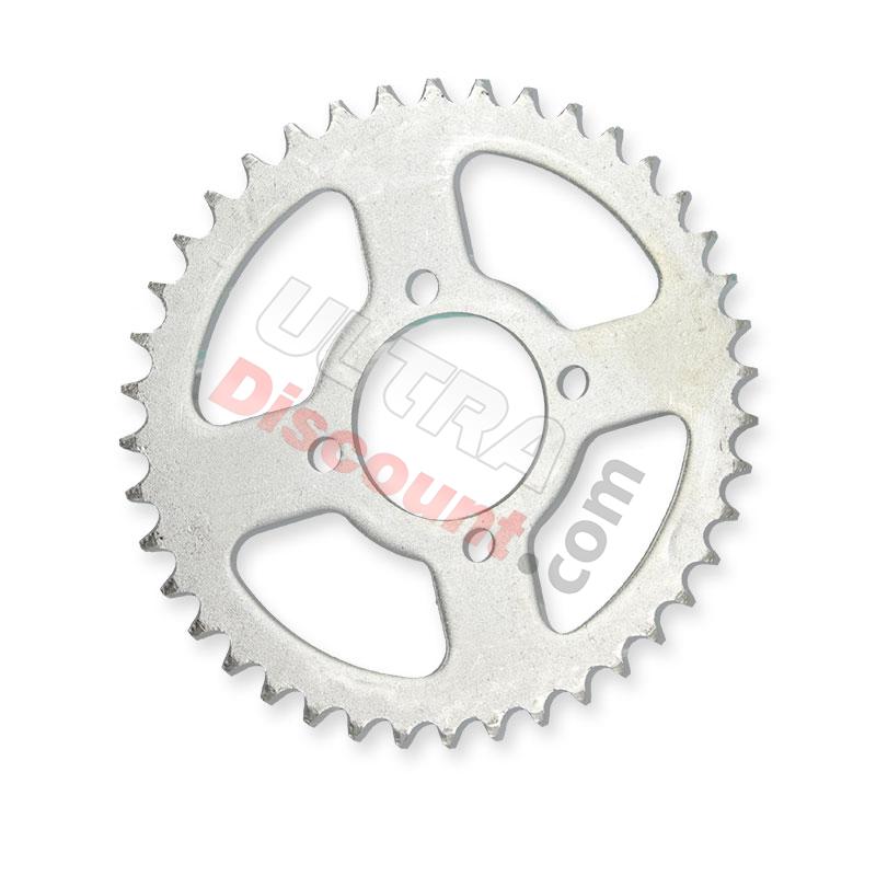 Couronne renforcée de 41 dents pour dirt (modèle 2, Pas : 428), Pieces Dirt Bike Couronne renforcée de 41 dents pour dirt (modèle 2, Pas : 428), Pieces Dirt Bike