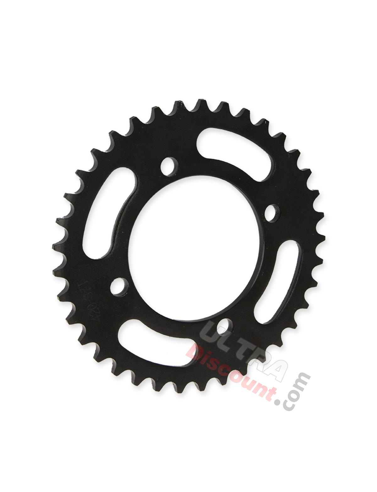 Couronne renforcée de 37 dents pour dirt (modèle 3, Pas : 420), Pieces Dirt Bike Couronne renforcée de 37 dents pour dirt (modèle 3, Pas : 420), Pieces Dirt Bike