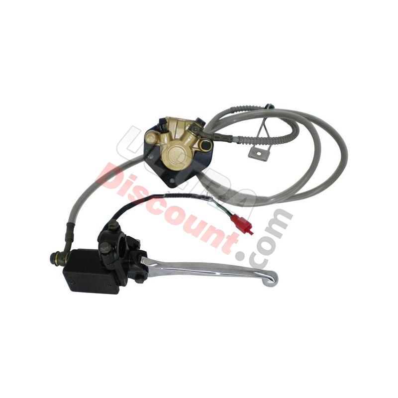 Frein arrière complet pour scooter BT49QT-12 (type 1), Piecès baotian BT49QT-12 Frein arrière complet pour scooter BT49QT-12 (type 1), Piecès baotian BT49QT-12