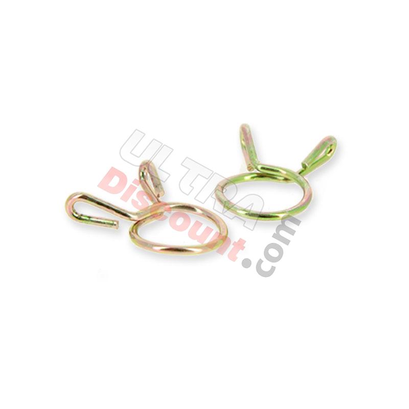 Lot de 2 colliers 8mm pour durite de Quad Bashan 250cc (BS250S-11), Bashan 250cc BS250S11