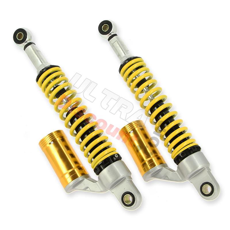 Amortisseurs Arrière Tuning à Gaz pour Monkey - Gorilla (Jaune), Pièces Skymini Monkey - Gorilla
