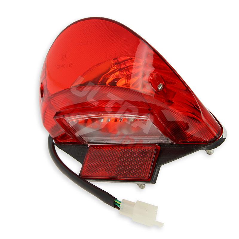 Feu arrière pour Scooter Baotian BT49QT-12, Pieces baotian BT49QT-12