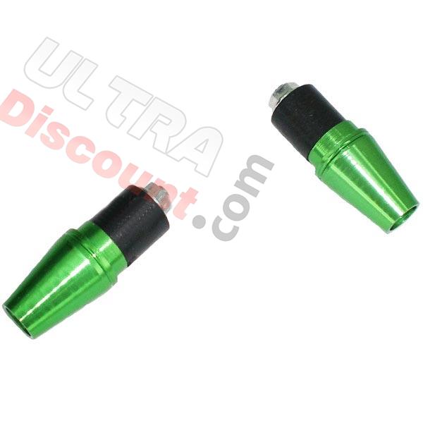 Embout de guidon Tuning Vert (type5), Pieces Baotian BT49QT-11
